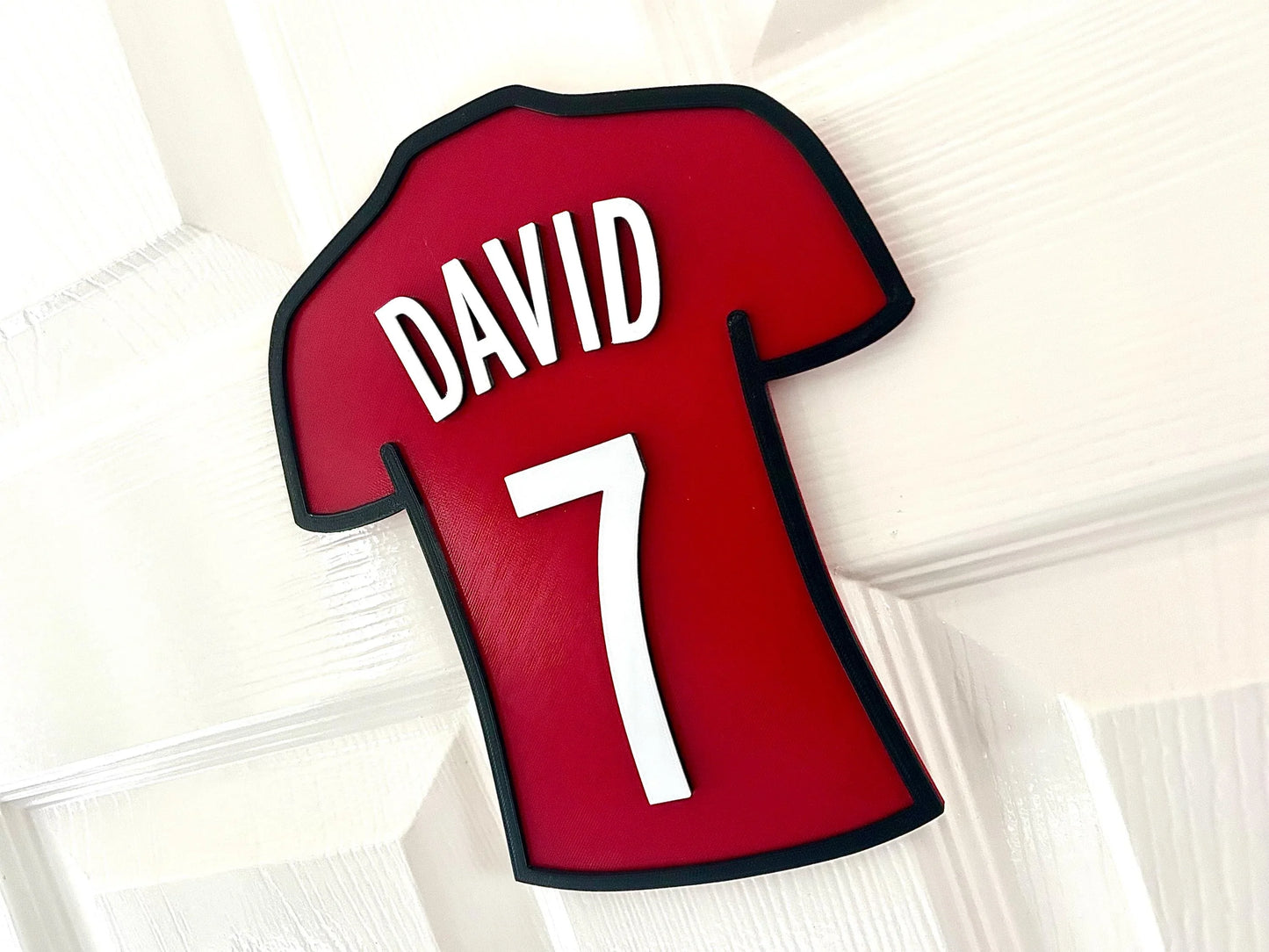 Football Shirt Plaque / Sign / Personalised