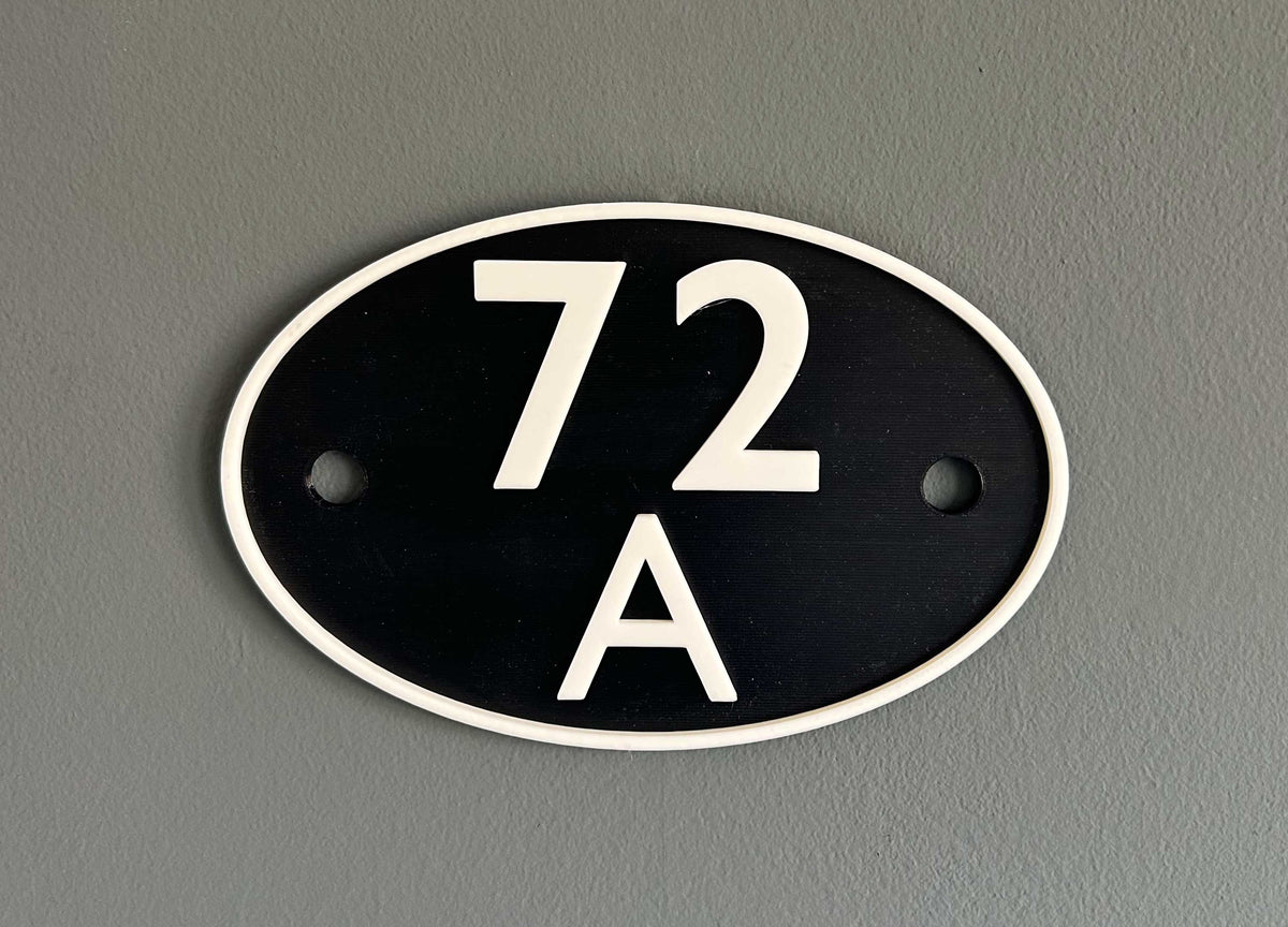 Shed Code Plate Replica