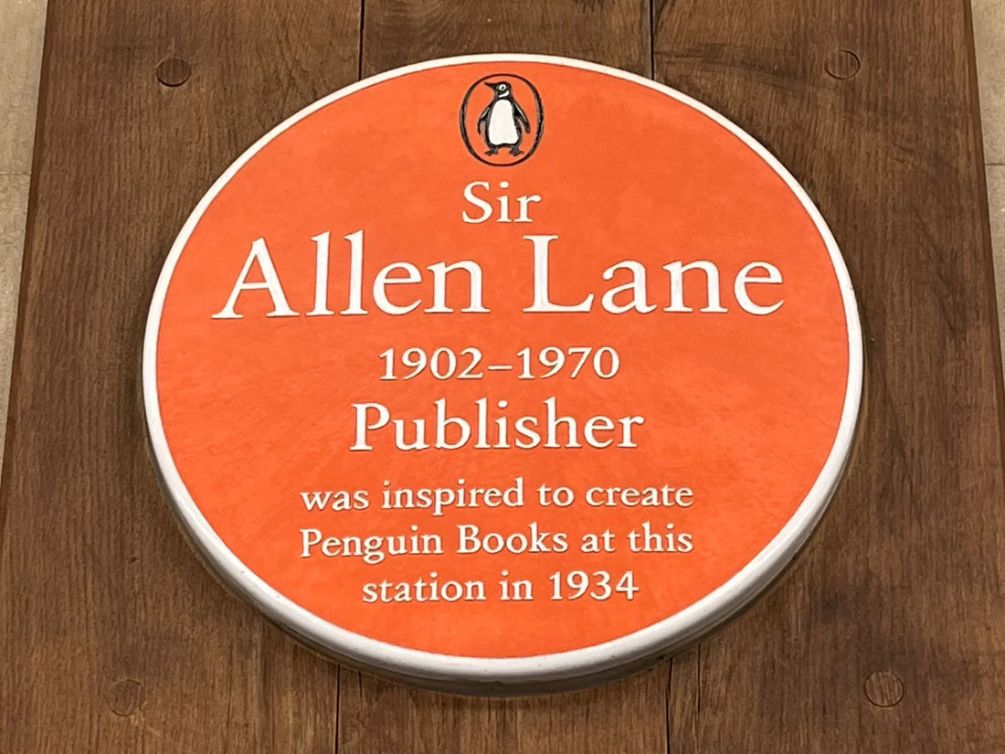 Blue Plaque Stories No. 1 – Sir Allen Lane, Exeter St David's Station