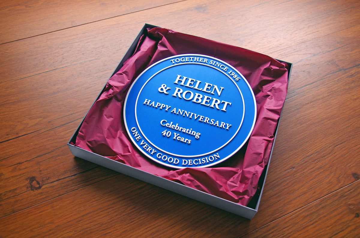 Anniversary Heritage Plaque