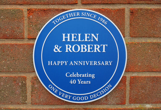 Anniversary Heritage Plaque