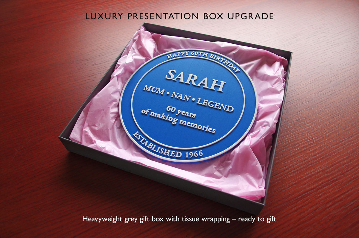 Birthday Heritage Plaque