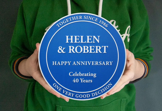 Anniversary Heritage Plaque