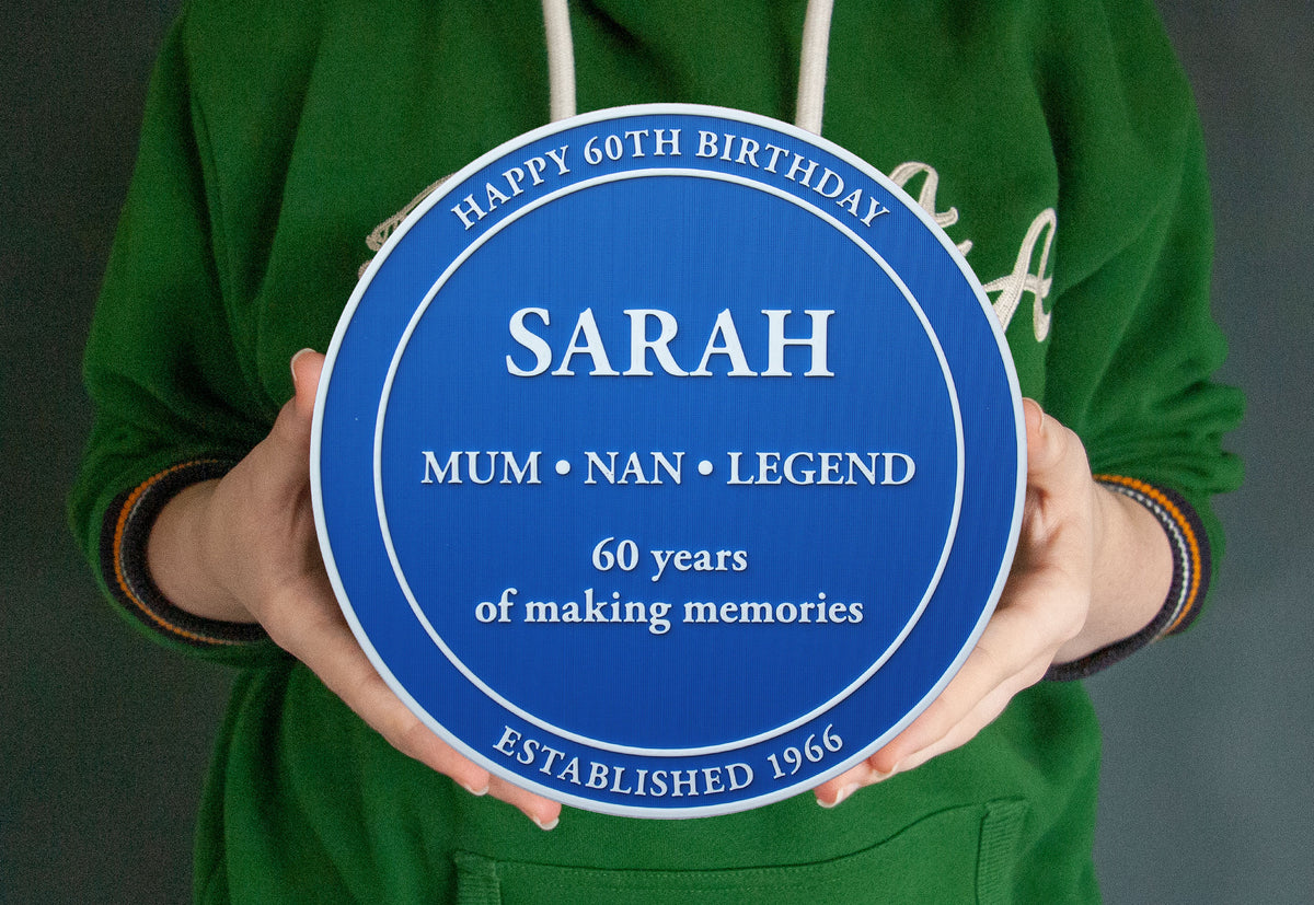 Birthday Heritage Plaque