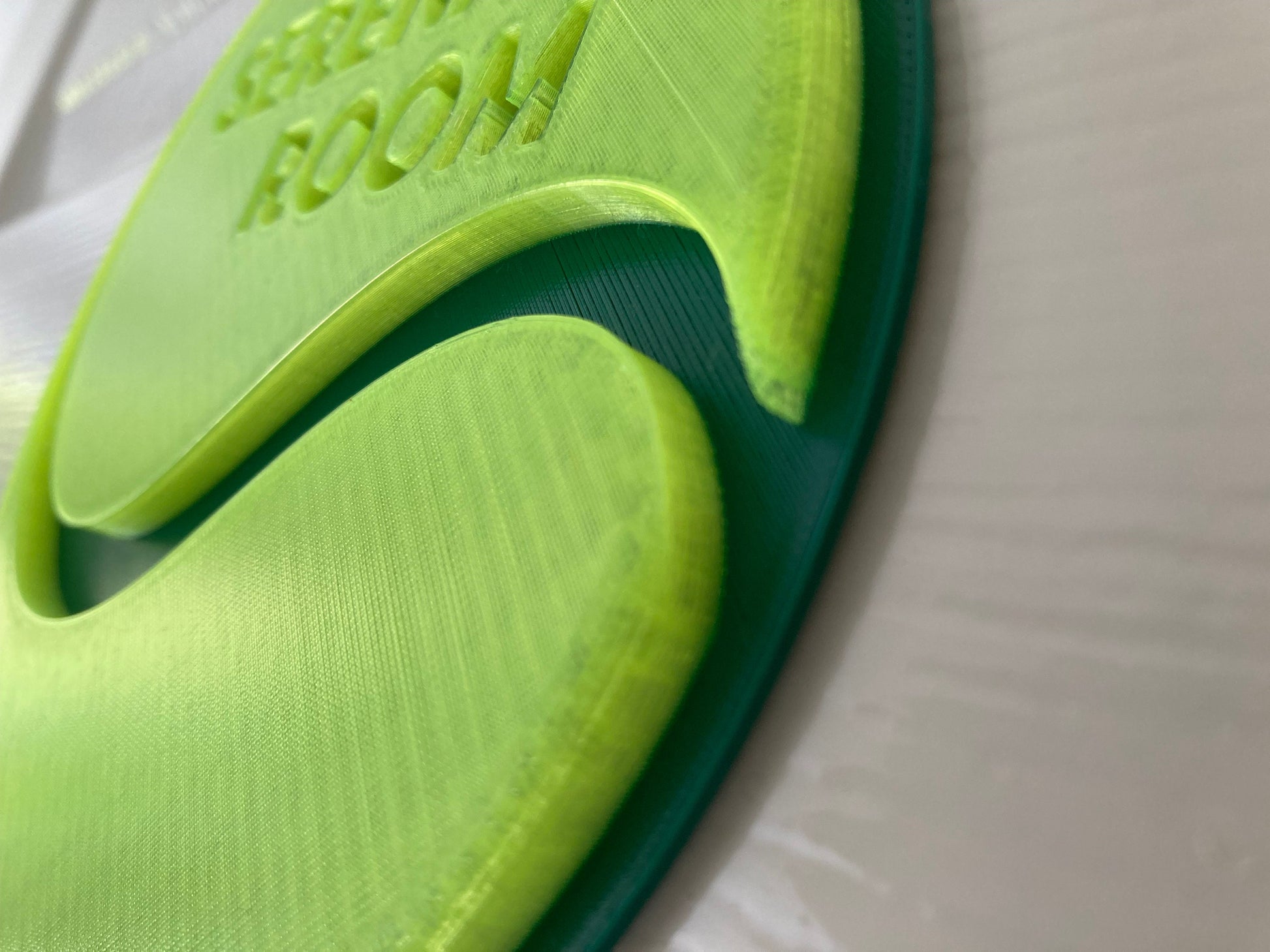 Personalised Tennis ball style door plaque | 3d printed to your order | add a name, choose a colour, ideal for Wimbledon!
